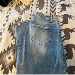 Classic Blue Straight Leg Jeans